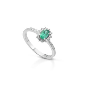 Anello Marika Smeraldo AN0705SSA/8