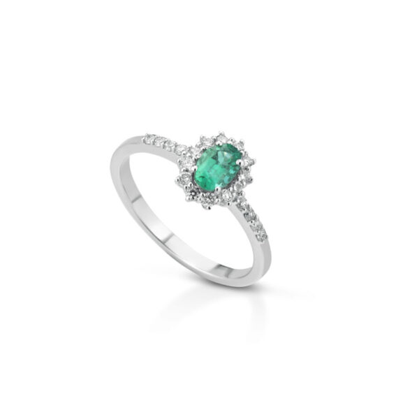 Anello Marika Smeraldo AN0705SSA/8