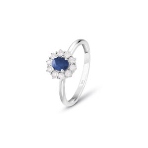 Anello Bliss Charleston Zaffiro 20095701